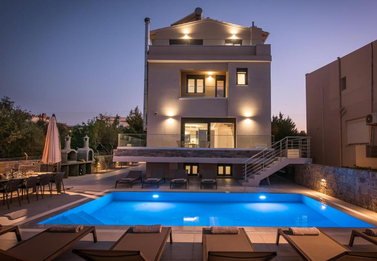 Luxury Villa Marelina Hersonissos  Exterior foto